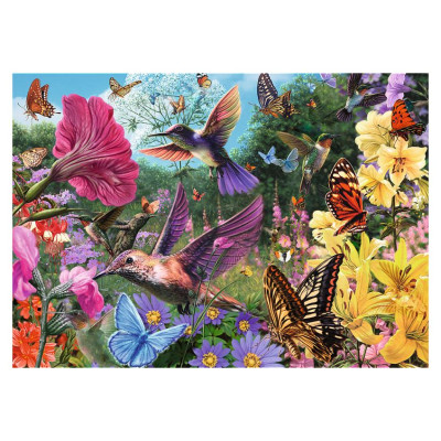 Trefl Premium Plus Puzle Kolibri dārzs, 1000 gab.