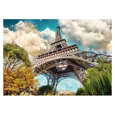 Trefl Premium Plus Puzle Eifeļa tornis Parīzē, Francija, 1000 gab.