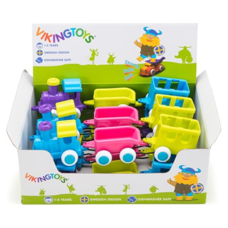 Viking Toys Vilciena komplekts ,,Chubbies&acute;&acute;, 32cm