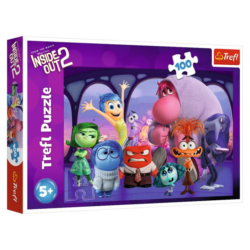 Trefl DISNEY Inside Out 2  Puzle, 100 gab.