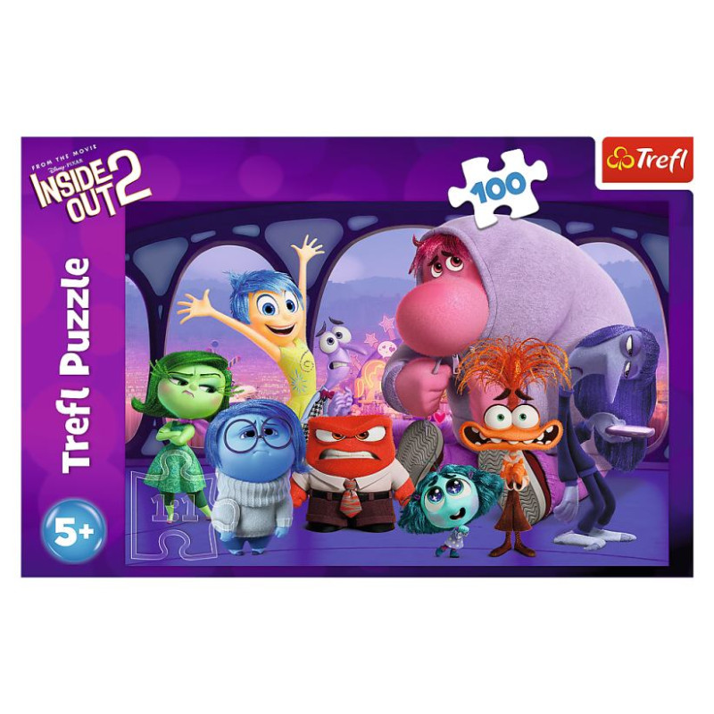 Trefl DISNEY Inside Out 2  Puzle, 100 gab.