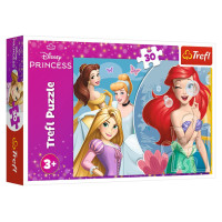 Trefl DISNEY PRINCESS Puzle Princesess, 30 gab.