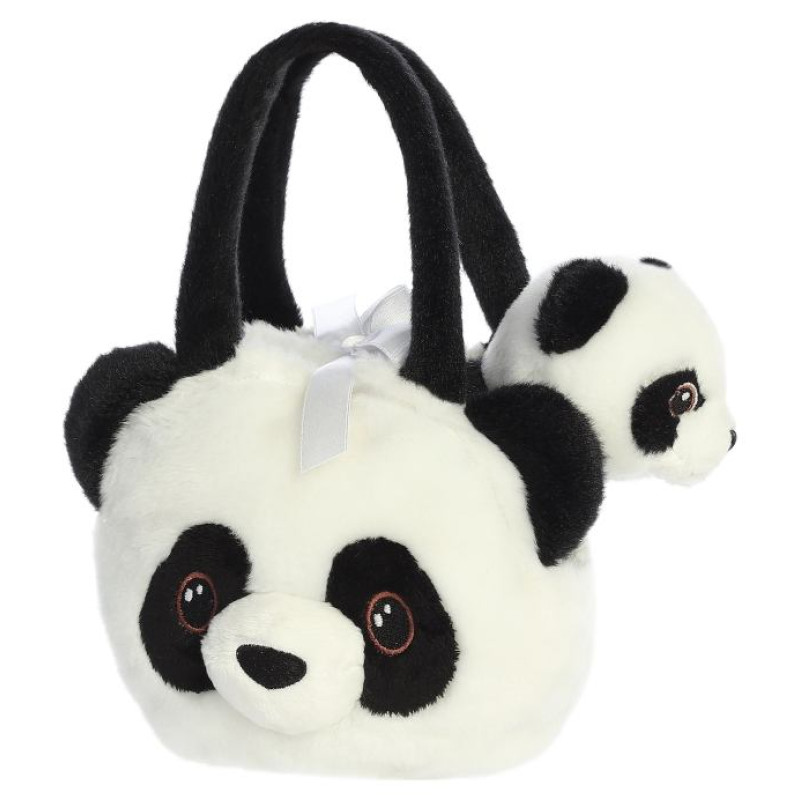 Fancy Pals AURORA Fancy Pals plī&scaron;a rotaļlieta Panda somiņā, 20 cm