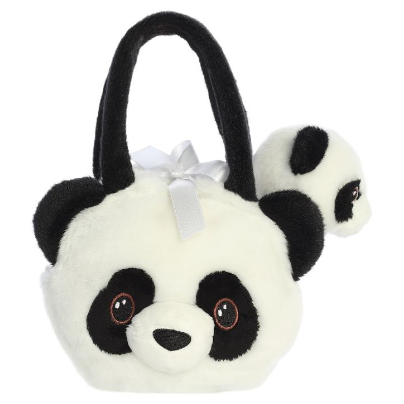 Fancy Pals AURORA Fancy Pals plī&scaron;a rotaļlieta Panda somiņā, 20 cm