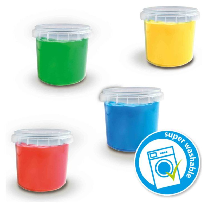 SES ECO pirkstu krāsu komplekts ar priek&scaron;autu