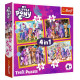 Trefl MY LITTLE PONY Pužļu komplekts 4in1 My Little Pony