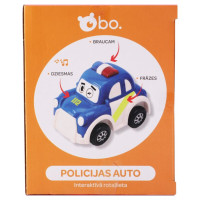 BO. Interaktīvā rotaļlieta Policijas Auto (Latviešu val.)