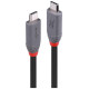 Lindy CABLE USB4 240W TYPE C 0.8M/40GBPS ANTHRA LINE 36956 LINDY