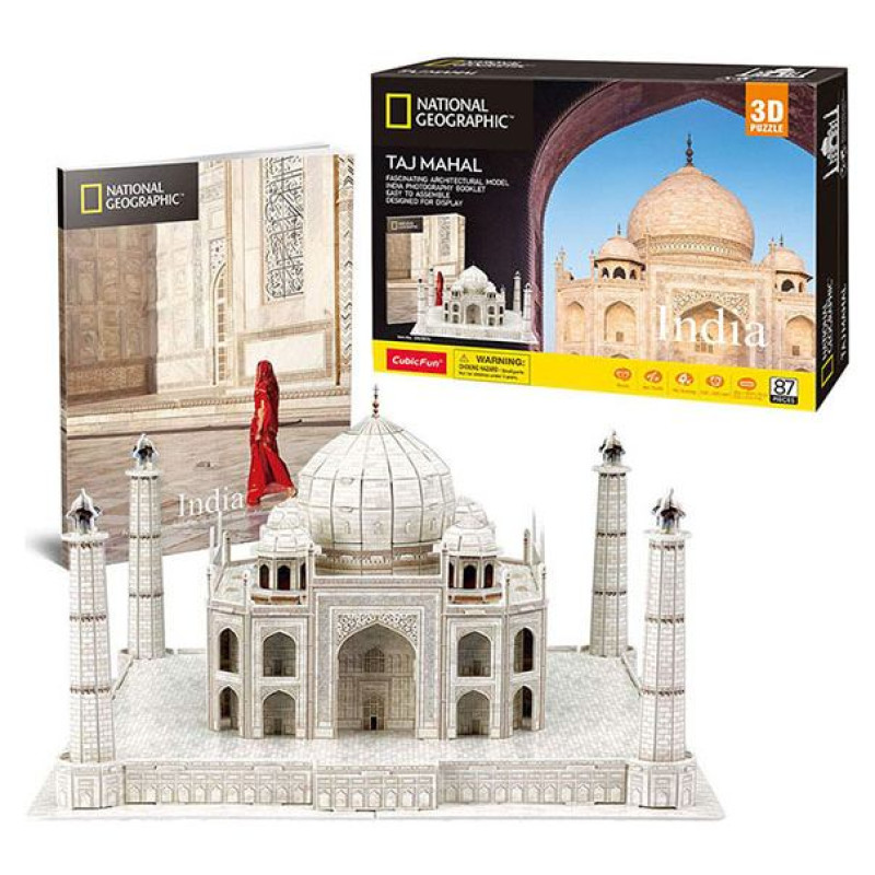Cubic Fun CUBICFUN 3D Puzle National Geographic - Tadžmahals