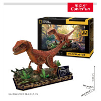Cubic Fun National Geographic 3D Puzle Velociraptors