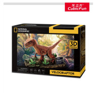 Cubic Fun National Geographic 3D Puzle Velociraptors