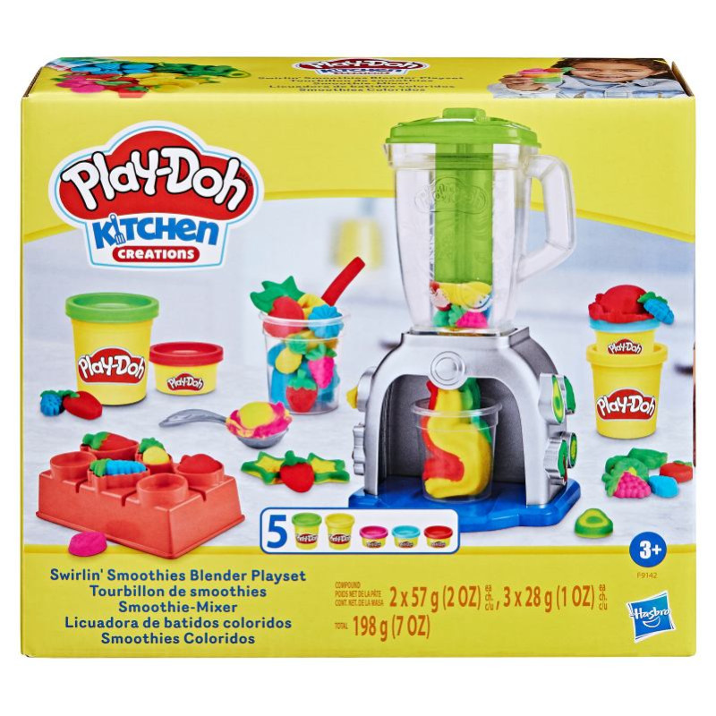 Play-Doh Rotaļu komplekts Virpuļojo&scaron;o smūtiju belnderis