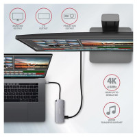 Axagon I/O HUB USB-C 6IN1 SATA M.2/0.18M HMC-6M2 AXAGON