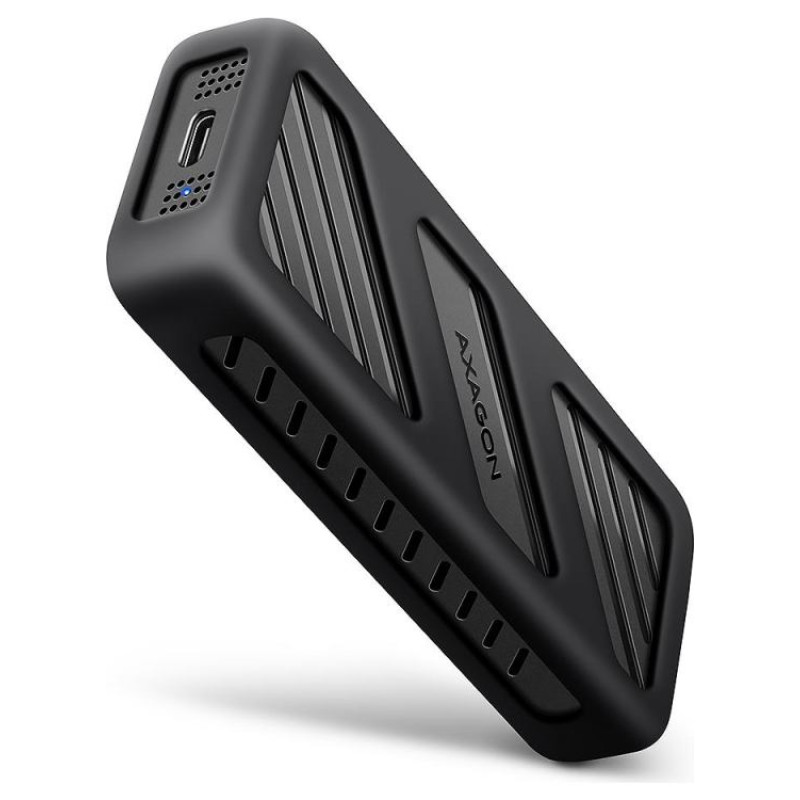 Axagon EEM2-20G USB-C 3.2 Gen 2x2 20Gbps - M.2 NVMe SSD ARMORED 30-80mm ALU box