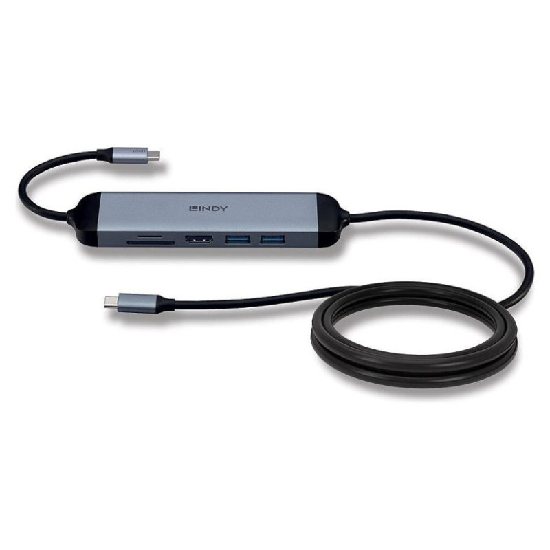 Lindy I/O DOCKING STATION USB-C/DST-MICRO 140 43326 LINDY