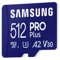 Samsung MEMORY MICRO SDXC PRO+ 512GB/W/ADAPT MB-MD512SA/EU SAMSUNG