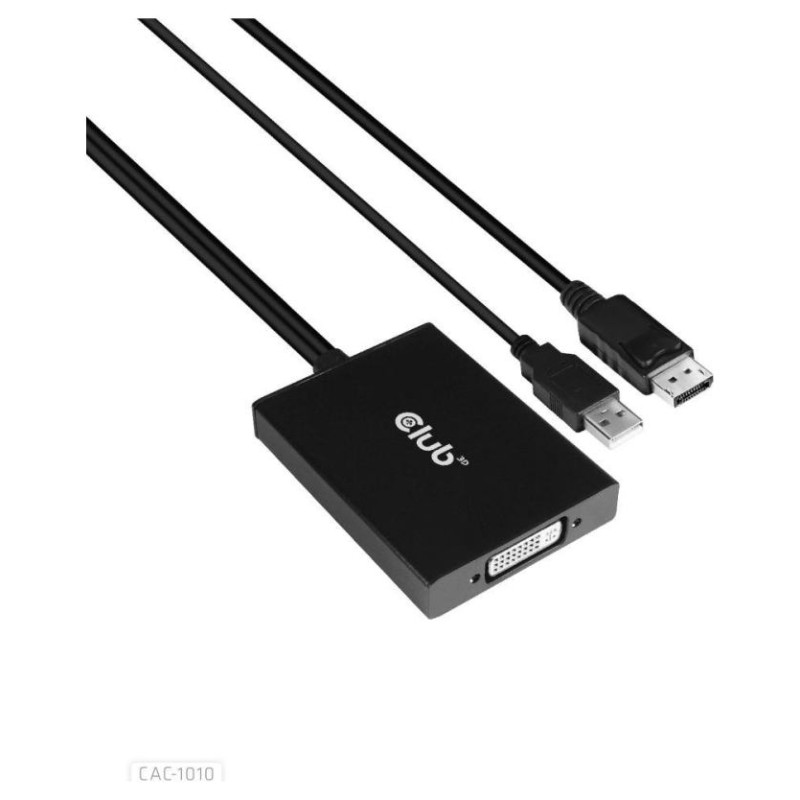 Club3D I/O ADAPTER DP TO DUAL LINK/DVI-D HDCP CAC-1010 CLUB3D