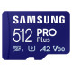 Samsung MEMORY MICRO SDXC PRO+ 512GB/W/ADAPT. MB-MD512SB/WW SAMSUNG