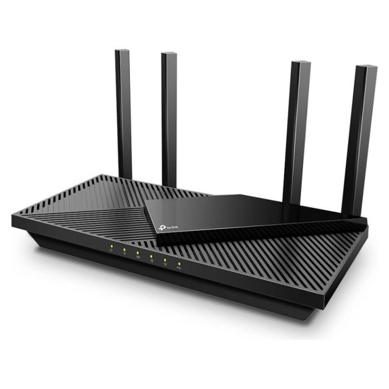 Tp-Link Wireless Router|TP-LINK|Wireless Router|3000 Mbps|Wi-Fi 6|USB 3.0|1 WAN|4x10/100/1000M|Number of antennas 4|ARCHERAX55