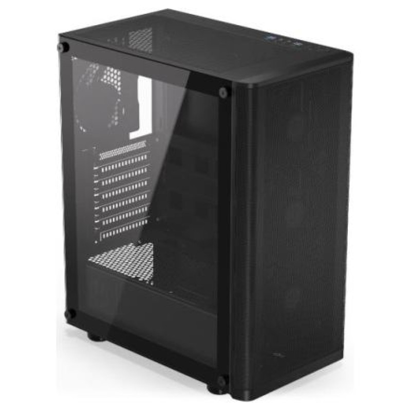 Endorfy Case|ENDORFY|Ventum 200 Air|MicroTower|Case product features Transparent panel|Not included|ATX|MicroATX|MiniITX|Colour Black|EY2A002
