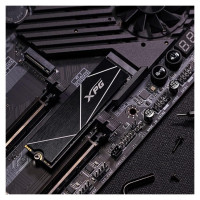Adata SSD|ADATA|XPG GAMMIX S70|1TB|M.2|PCIe Gen4|3D NAND|Write speed 5500 MBytes/sec|Read speed 7400 MBytes/sec|TBW 740 TB|MTBF 2000000 hours|AGAMMIXS70B-1T-CS