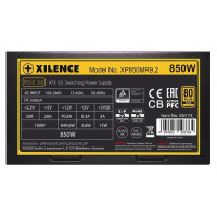Xilence Power Supply|XILENCE|850 Watts|Efficiency 80 PLUS GOLD|PFC Active|XN174