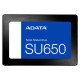 Adata SSD|ADATA|SU650|2TB|Write speed 450 MBytes/sec|Read speed 520 MBytes/sec|2,5"|TBW 600 TB|MTBF 2000000 hours|ASU650SS-2TT-R