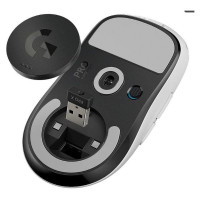 Logitech MOUSE USB OPTICAL WRL PRO X/WHITE 910-005943 LOGITECH