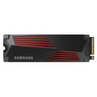 Samsung SSD|SAMSUNG|990 PRO with Heatsink|1TB|M.2|PCIE|NVMe|MLC|Write speed 6900 MBytes/sec|Read speed 7450 MBytes/sec|2.3mm|TBW 600 TB|MTBF 1500000 hours|MZ-V9P1T0CW