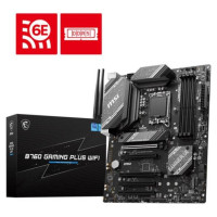 MSI Mainboard|MSI|Intel B760 Express|LGA1700|ATX|Memory DDR5|Memory slots 4|5xPCI-Express 16x|2xM.2|1xHDMI|1xDisplayPort|2xUSB 2.0|2xUSB 3.2|1xUSB-C|1xPS/2|1xOptical S/PDIF|1xRJ45|5xAudio port|B760GAMINGPLUSWIFI