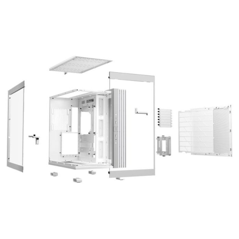 Be Quiet Case|BE QUIET|LIGHT BASE 600 DX|Tower|Case product features Transparent panel|ATX|MicroATX|MiniITX|Colour White|BGW66