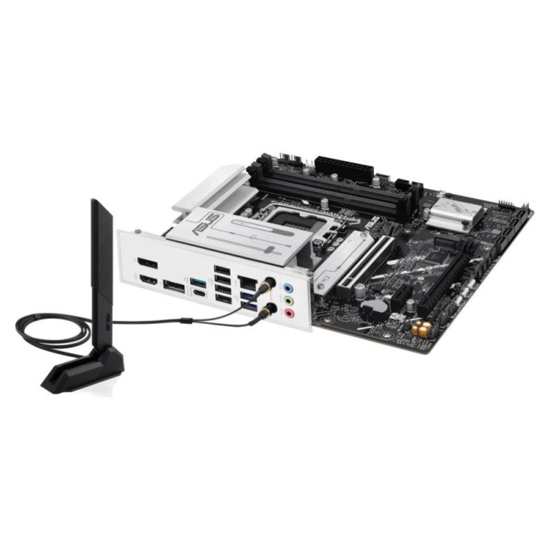 Asus Mainboard|ASUS|Intel B860 Express|LGA1851|Micro-ATX|Memory DDR5|Memory slots 4|1xPCI-Express 4.0 1x|1xPCI-Express 4.0 16x|1xPCI-Express 5.0 16x|2xM.2|1xHDMI|1xDisplayPort|7xUSB 2.0|1xUSB-C|1xUSB-C w/Thunderbolt|1xOptical S/PDIF|1xRJ45|3xAudio port|PR