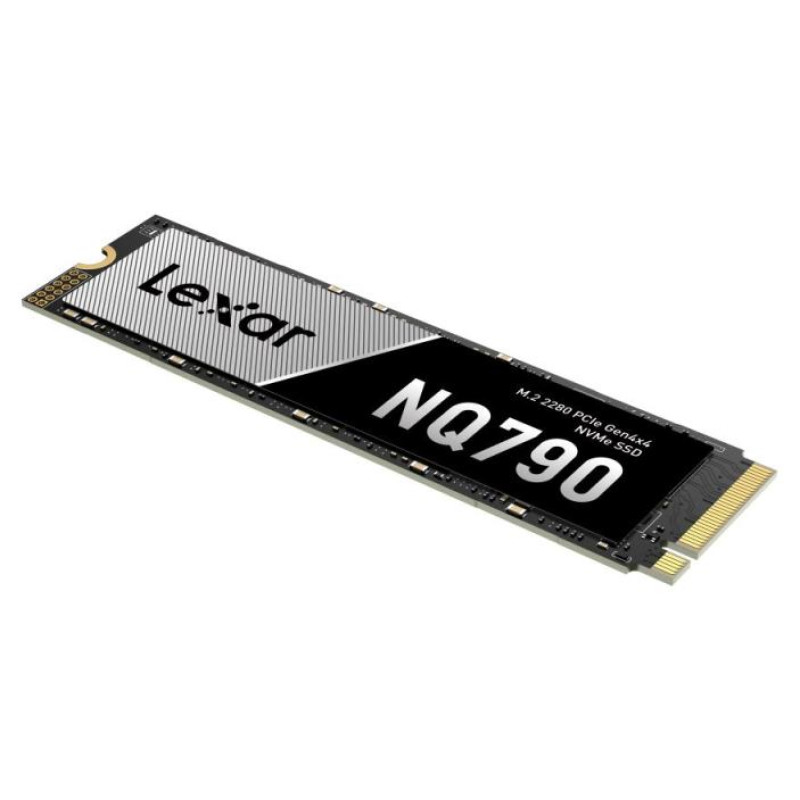 Lexar SSD|LEXAR|NQ790|4TB|Heatsink M.2|PCIe Gen4|NVMe|Write speed 6000 MBytes/sec|Read speed 7000 MBytes/sec|MTBF 150000 hours|LNQ790X004T-RNNNG