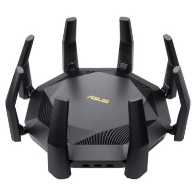 Asus Wireless Router|ASUS|6000 Mbps|Mesh|Wi-Fi 6|USB 3.1|9x10/100/1000M|1x10GbE|1xSPF+|Number of antennas 8|RT-AX89X