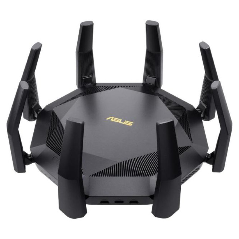Asus Wireless Router|ASUS|6000 Mbps|Mesh|Wi-Fi 6|USB 3.1|9x10/100/1000M|1x10GbE|1xSPF+|Number of antennas 8|RT-AX89X