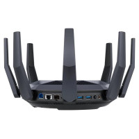 Asus Wireless Router|ASUS|6000 Mbps|Mesh|Wi-Fi 6|USB 3.1|9x10/100/1000M|1x10GbE|1xSPF+|Number of antennas 8|RT-AX89X