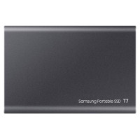 Samsung External SSD|SAMSUNG|T7|4TB|USB 3.2|Write speed 1000 MBytes/sec|Read speed 1050 MBytes/sec|MU-PC4T0T/WW