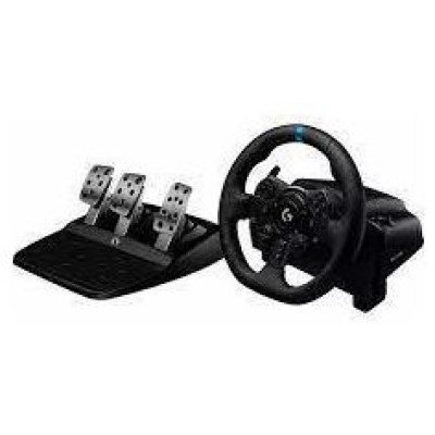 Logitech G923 Racing Wheel and Pedals - PC/XB - BLACK - USB