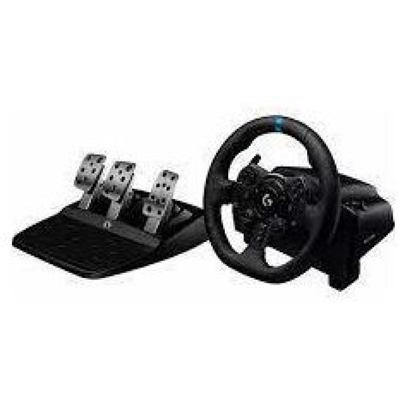 Logitech G923 Racing Wheel and Pedals - PC/XB - BLACK - USB