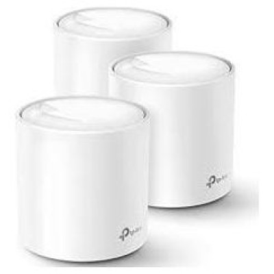 Tp-Link Wireless Router|TP-LINK|Wireless Router|3-pack|3000 Mbps|Mesh|IEEE 802.11a|IEEE 802.11n|IEEE 802.11ac|IEEE 802.11ax|2x10/100/1000M|DECOX60(3-PACK)