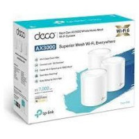 Tp-Link Wireless Router|TP-LINK|Wireless Router|3-pack|3000 Mbps|Mesh|IEEE 802.11a|IEEE 802.11n|IEEE 802.11ac|IEEE 802.11ax|2x10/100/1000M|DECOX60(3-PACK)