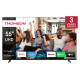 Thomson TV Set|THOMSON|55"|4K/Smart|QLED|3840x2160|Google TV|Black|55UG4S14