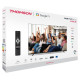 Thomson TV Set|THOMSON|55"|4K/Smart|QLED|3840x2160|Google TV|Black|55UG4S14