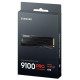 Samsung SSD|SAMSUNG|9100 PRO|4TB|M.2|PCIe Gen5|NVMe|TLC|Write speed 13400 MBytes/sec|Read speed 14800 MBytes/sec|2.38mm|TBW 2400 TB|MZ-VAP4T0CW