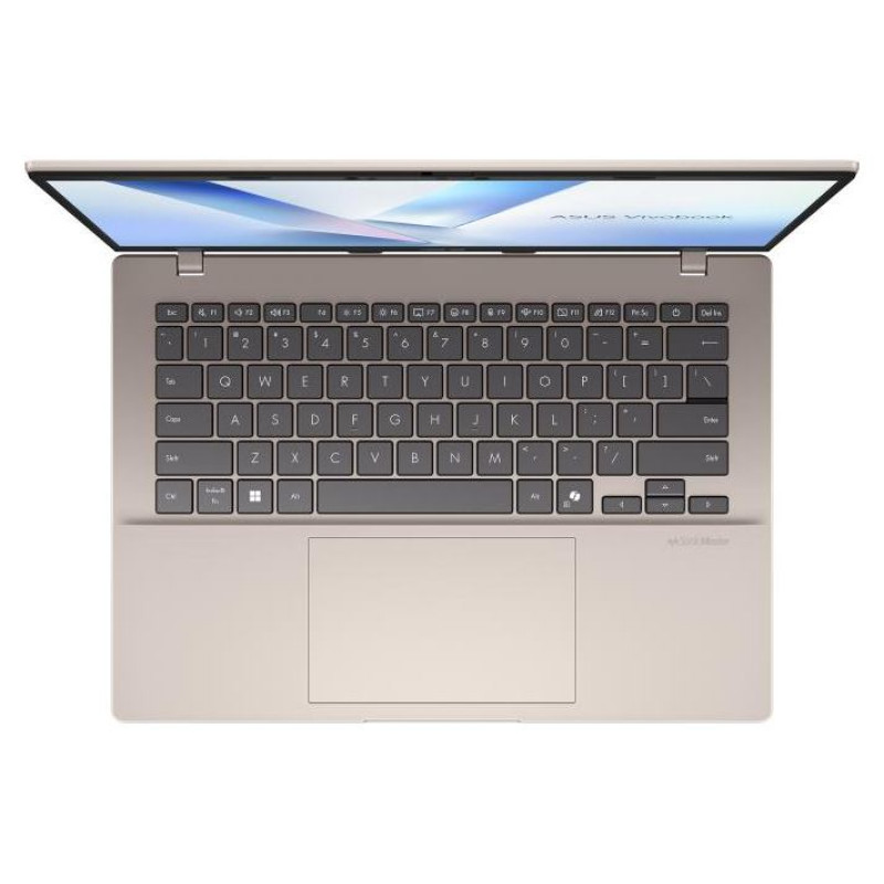 Asus Notebook|ASUS|VivoBook Series|X1407QA-LY045W|CPU  Snapdragon|X X1-26-100|3000 MHz|14"|1920x1200|RAM 16GB|LPDDR5x|SSD 512GB|Qualcomm Adreno GPU|Integrated|ENG|Windows 11 Home|Platinum|1.49 kg|90NB1602-M005R0