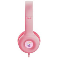 Trust Austiņas Trust NOUNA Kids Pink