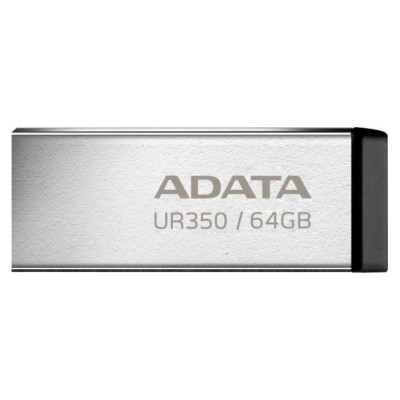 Adata MEMORY DRIVE FLASH USB3.2 64GB/BLACK UR350-64G-RSR/BK ADATA