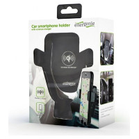 Gembird MOBILE HOLDER CAR W/CHARGER QI/EG-TA-CHAV-QI10-01 GEMBIRD