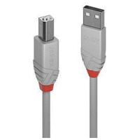 Lindy CABLE USB2 A-B 5M/ANTHRA GREY 36685 LINDY