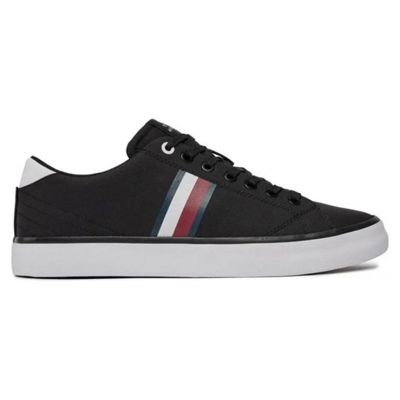 Tommy Hilfiger Hi Vulc Low Stripes Mesh M FM0FM04946BDS shoes (45)